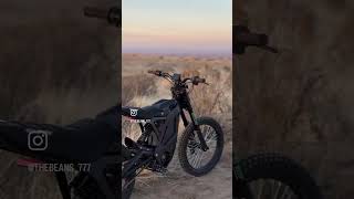 Gas or electric? #cinamatic#dirtbike #ebike #honda #eridepro #fypシ #comparisson #edit #sunset