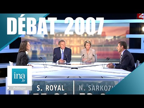 Dbat prsidentiel 2007 : Sgolne Royal - Nicolas Sarkozy | Archive INA