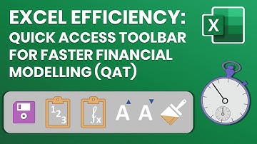 Excel tips and tricks | Efficiency using Quick Access Toolbar inc. VBA | Microsoft Excel Tutorial