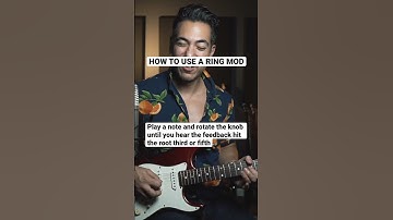 This is how to use a Ring Mod on your guitar