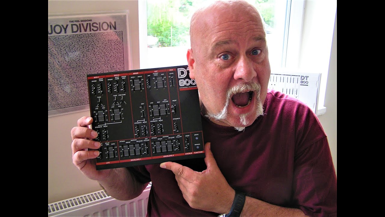 DTronics DT-800 with Roland JX8P Synthesizer - First review ever