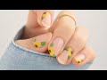 *✧・゚🌻 Minimalistic Sunflower Nail Art 2023 🌻 ・゚✧*