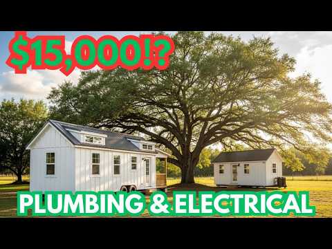Video The $50,000 Surprise Nobody Warns You About — Plumbing & Electrical for a Detached Tiny Build