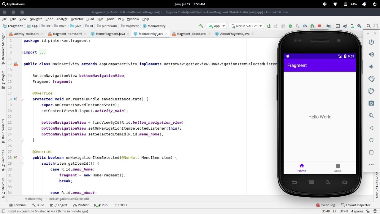 android studio fragment on resume android studio fragment on resume