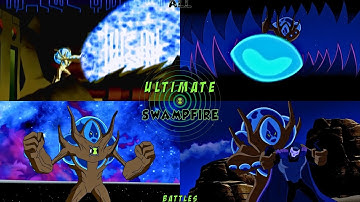 Ultimate Swampfire Appearances - All Transformations / Battles (Ben 10: Ultimate Alien Force) (HD)