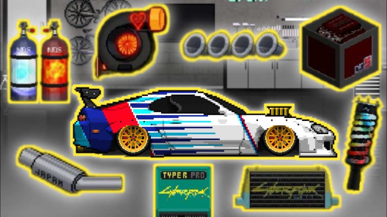 Toyota Supra / Pixel Car Racer / Gameplay / FoxFire / Part 250 /