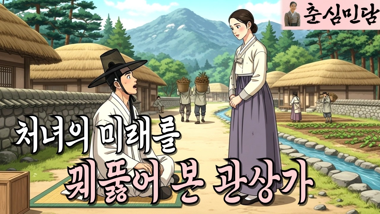 불운을 타고난 산골처녀를 보고 깜짝 놀란 관상가 / 민담 / 설화 / 옛날이야기