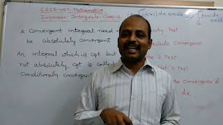 REAL ANALYSIS-IMPROPER INTEGRALS-CLASS-12:DIRICHLET TEST