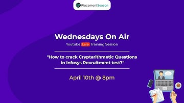 How to crack Cryptarithmetic questions in Infosys Recruitment Test?