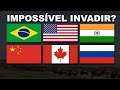 10 países impossíveis de invadir