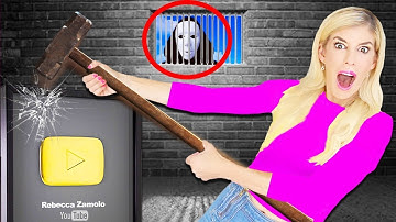 FOUND GAME MASTER Spying on ME with Secret Hidden Camera! (Destroying YouTube Gold Play Button)