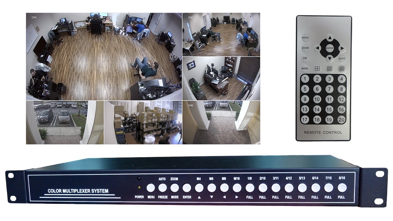 ip camera multiplexer