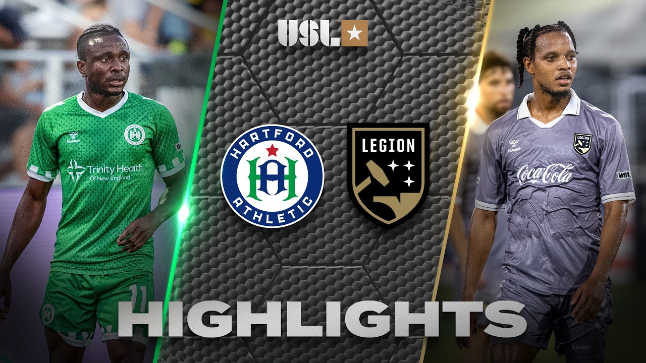 8.29.2026 | Hartford Athletic vs. Birmingham Legion FC - Game Highlights