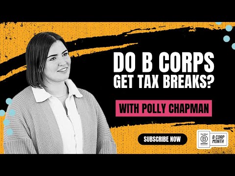 Do B Corps get tax breaks? | With Polly Chapman of Flaunt Digital