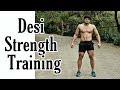 Desi strength training without equipments  ft  wrestler sunny joon