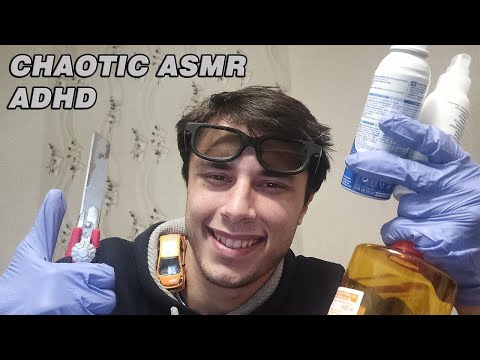 Chaotic ASMR For People With ADHD (Personal Attention)