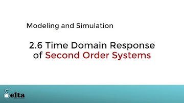 2.6 Time Domain Response of Second Order Systems