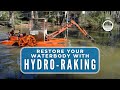 Hydroraking a natural solution for aquatic weed control  muck removal