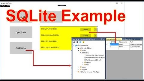 UWP: Create Database with SQLite in Universal App complete sample