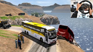 Chance Takers are Accident Makers | Euro truck simulator 2 with bus mod | Indian bus driver