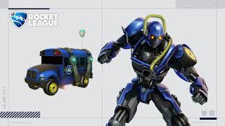 Rocket League Battle Bus Autobot