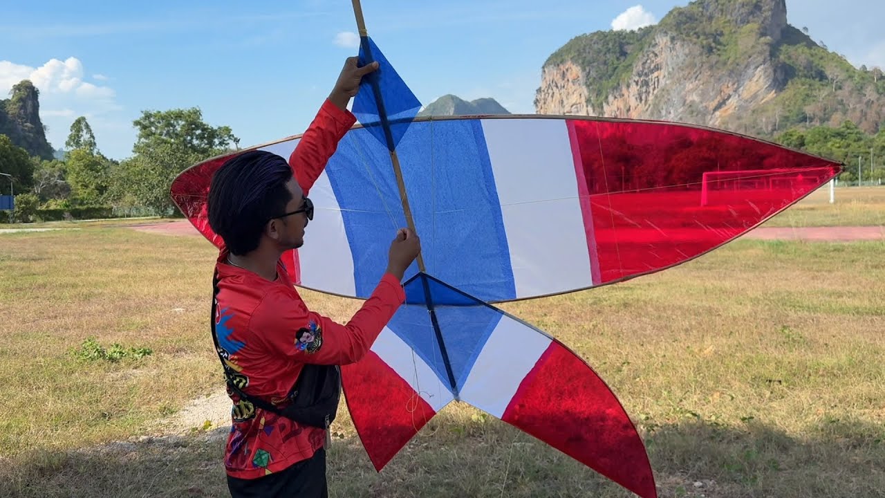 ว่าวจุฬายักษ์ 2 เมตรกว่า พาโคตรแรง