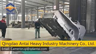 Continuous Overhead Conveyor Hanger Hook Shot Blasting Machine