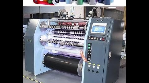 Thermal Barcode Ribbon Converting Machine