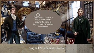 Around the world in 80 days - England - hidden objects