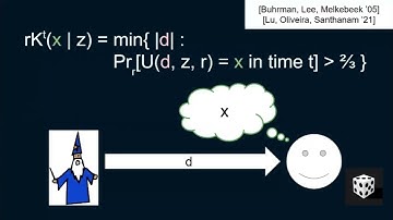 Halley Goldberg: Probabilistic Kolmogorov Complexity with Applications to Average-Case Complexity