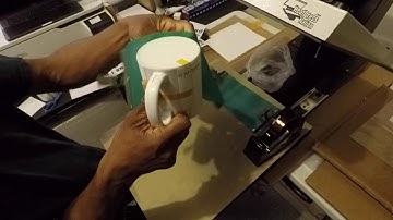 Sublimate on a Coffee Mug with a Convection Oven