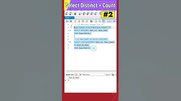 5 SELECT DISTINCT COUNT Function SQL Queries 
