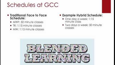 What is Hybrid Blended Learning - Student Orientation