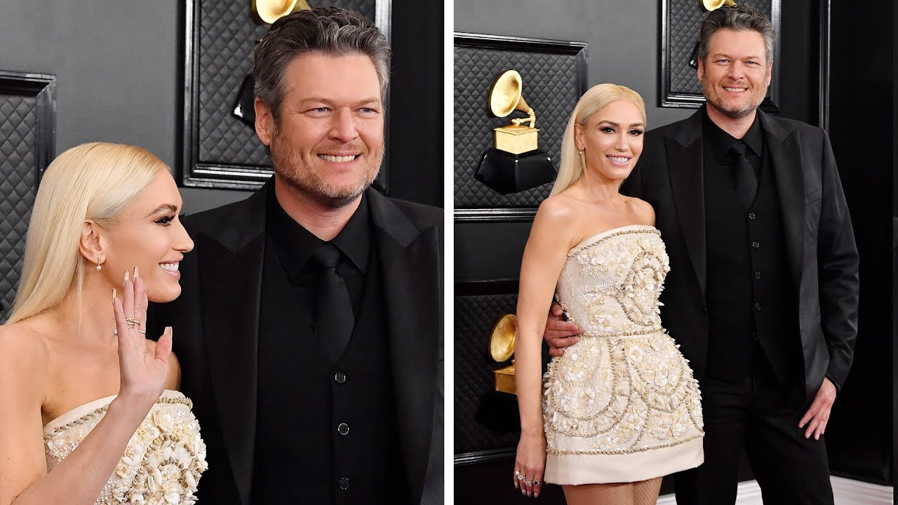 Gwen Stefani and Blake Shelton DAZZLE on the Red Carpet | GRAMMYs 2020