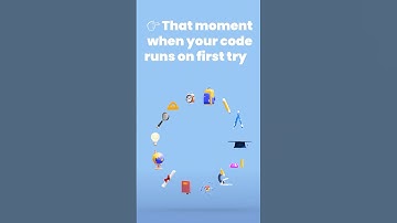 👉 When Your Code Runs on First Try 😳 | Coding Life Short #shorts #itshorts #lunaticcoder