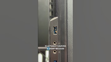 Shorted Gaming PC! #tech #techtips #gamingpc #repair #computerrepair #pcbuild #pcrepair