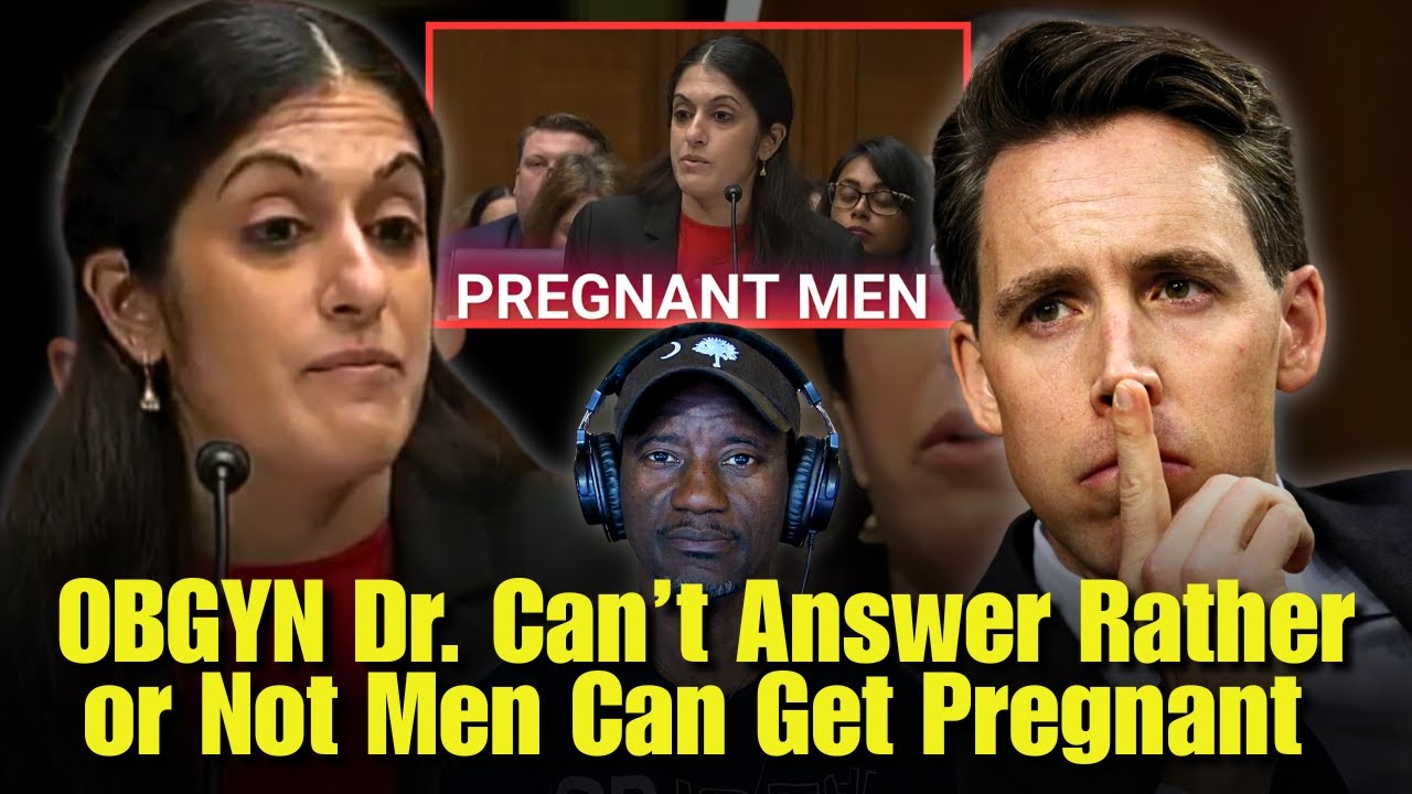 Senator Josh Hawley Asks OBGYN Doctor Can Men Get Pregnant Her Response ...