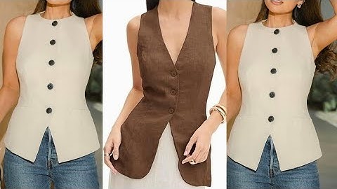 The Perfect WAIST COAT/VEST Tutorial || Detailed Cutting and Sewing