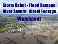 Storm Babet  2023 - Flood damage - Welshpool