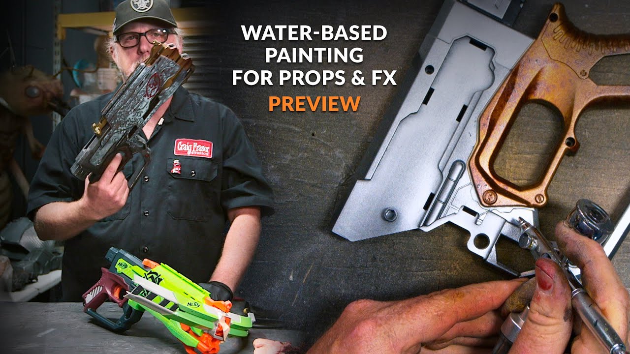 Learn WaterBased Painting for Props & FX Part 2 TRAILER YouTube