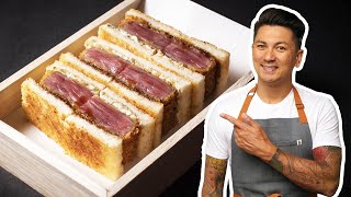 A5 Wagyu Katsu Sando by Philip Lemoine 5,479 views 1 year ago 4 minutes, 34 seconds