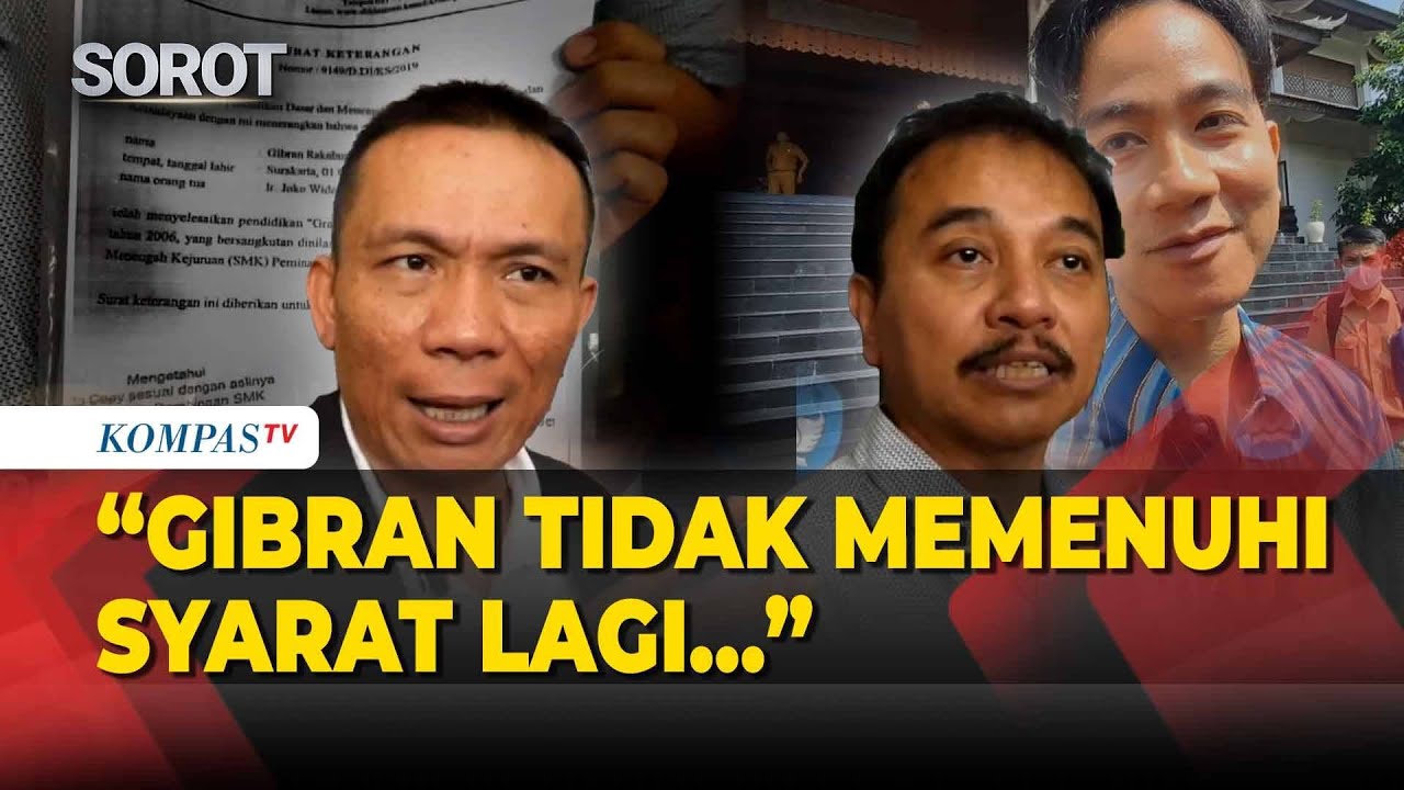 Bawa Bukti! Roy Suryo Cs Desak Mendikdasmen Cabut Surat Penyetaraan Ijazah Gibran