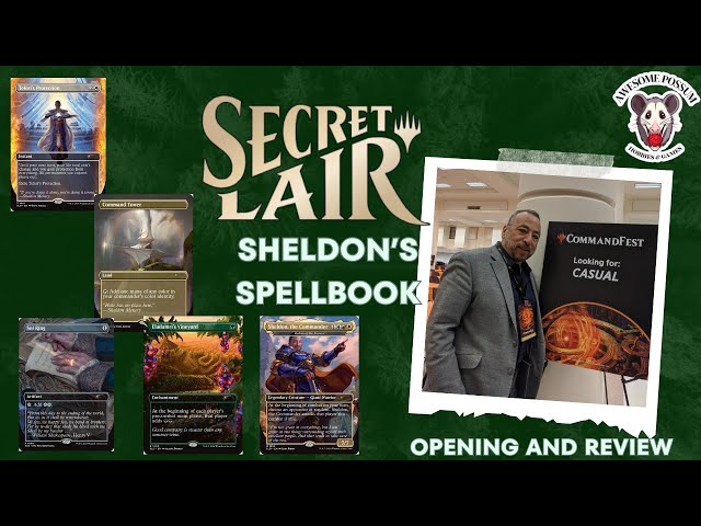マジック：ザ・ギャザリング MTG secret lair Sheldon's Spellbook Foil Sheldon's Spellbook Foil Edition | Secret Lair