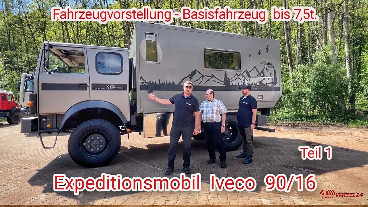 Expeditionsmobil - Fahrzeugvorstellung - Iveco 90/16 - Basisfahrzeug bis 7,5t
