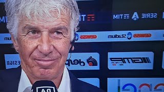 GASPERINI con Barzagli dopo Atalanta Roma 2-1|"Ti sei scordato che abbiamo la finale?"