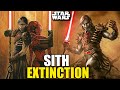 Why the sith finally went extinct 150 years after sidious  star wars explained