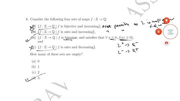TIFR PART1 2018 Solutions 7 with answer #SOURAV SIR