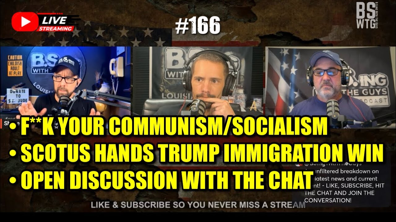 #166 TRUMP SAYS COMMUNISM TRYING TO TAKE OVER | TRUMP HAS MAJOR IMMIGRATION WIN
