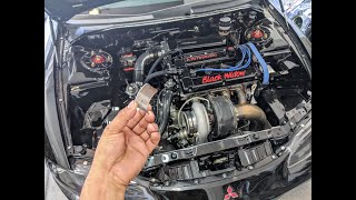 How NOT to fix your BUILT Mitsubishi Eclipse GSX after ROD BEARING FAILURE!