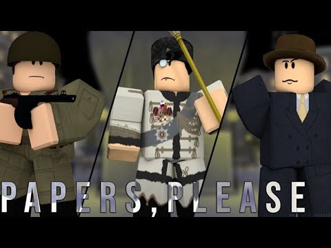 Roblox Border City Papers Please Life As An Admission Youtube - border city roblox